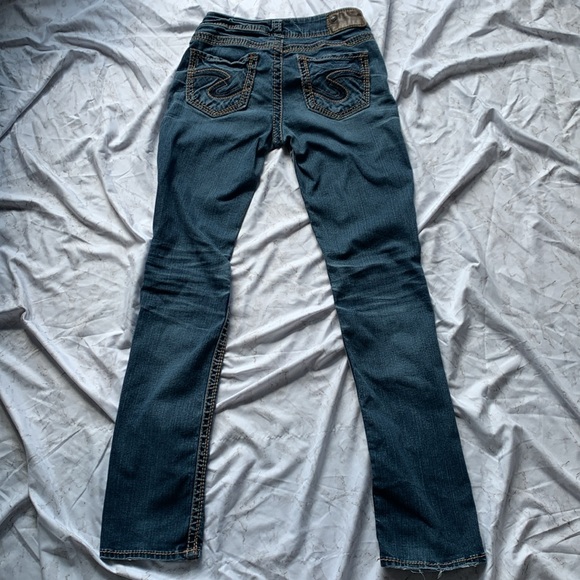 Silver Jeans Suki Mid Straight - Picture 4 of 5